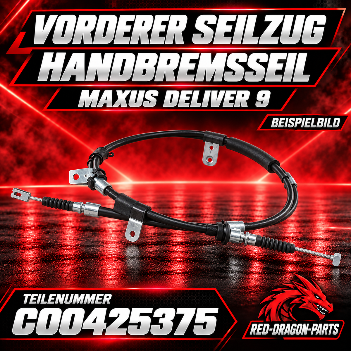 Handbremsseil vorne für MAXUS Deliver 9 – OE C00425375