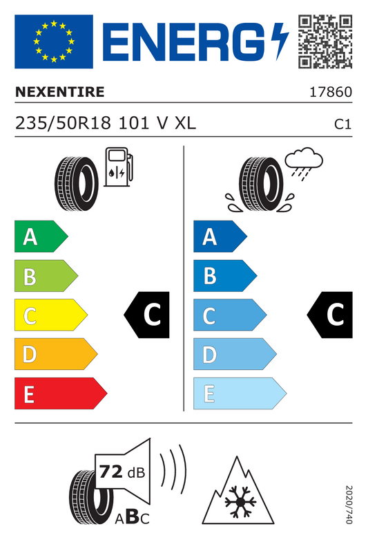 Winterkomplettradsatz 18 Zoll – Platin P73 7,5x18 Metall-Silber mit Nexen Winguard Sport-2 für DFSK Fengon 5