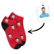Personalisierte Gesichts Sneakersocken