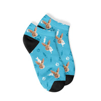 Personalisierte Kaninchen Sneakersocken