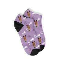 Personalisierte Pferde Sneakersocken