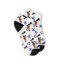 Personalisierte Pferde Sneakersocken