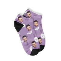 Personalisierte gruselige Halloween Sneakersocken