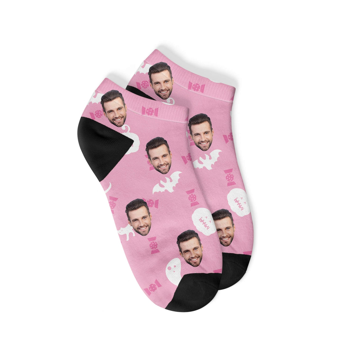 Personalisierte gruselige Halloween Sneakersocken