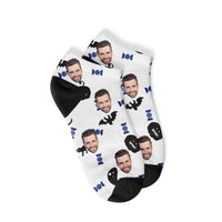 Personalisierte gruselige Halloween Sneakersocken