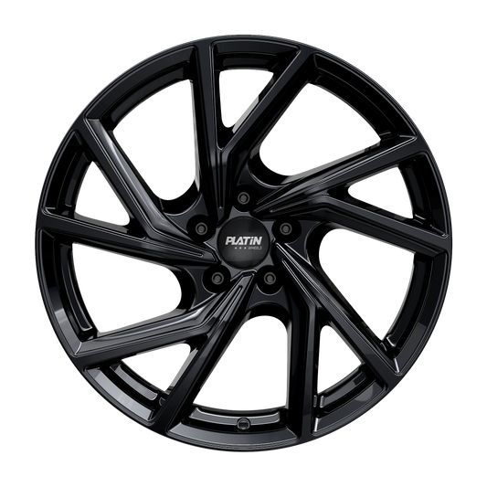 Winterkomplettradsatz 19 Zoll – Platin P107 7,5x19 Diamant-Schwarz mit Riken Winterreifen für DFM Forthing 5