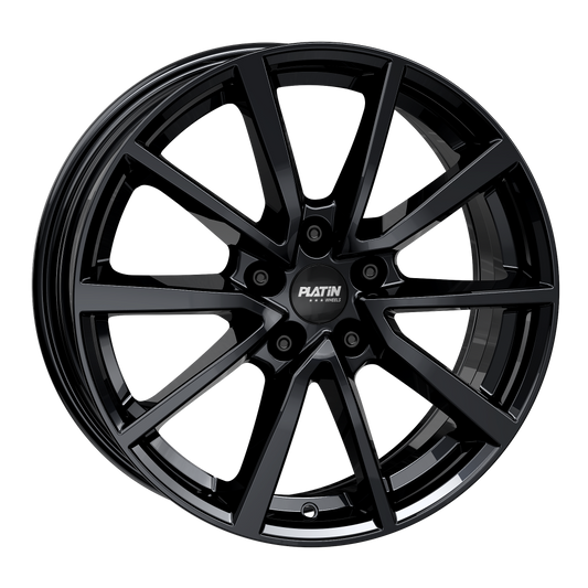 Winterkomplettradsatz 17 Zoll – Platin P95 7,0x17 Diamant-Schwarz mit Kumho Winterreifen für DFSK Fengon 500
