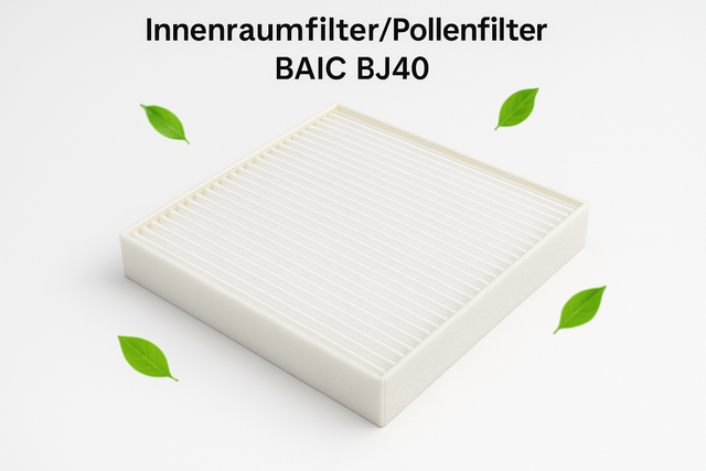 🌿 Innenraumfilter / Pollenfilter – BAIC BJ40