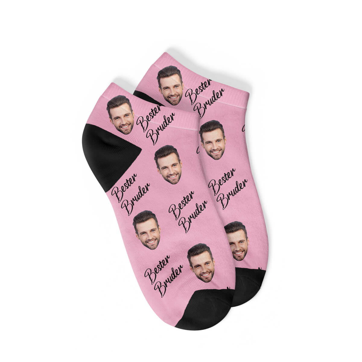 Personalisierte "BESTER BRUDER" Sneakersocken